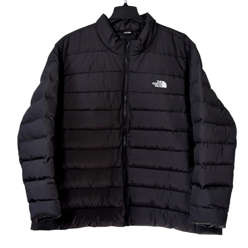 The North Face Aconcagua 3 Men's Big & Tall 4XB Down Hooded Jacket Black NWT